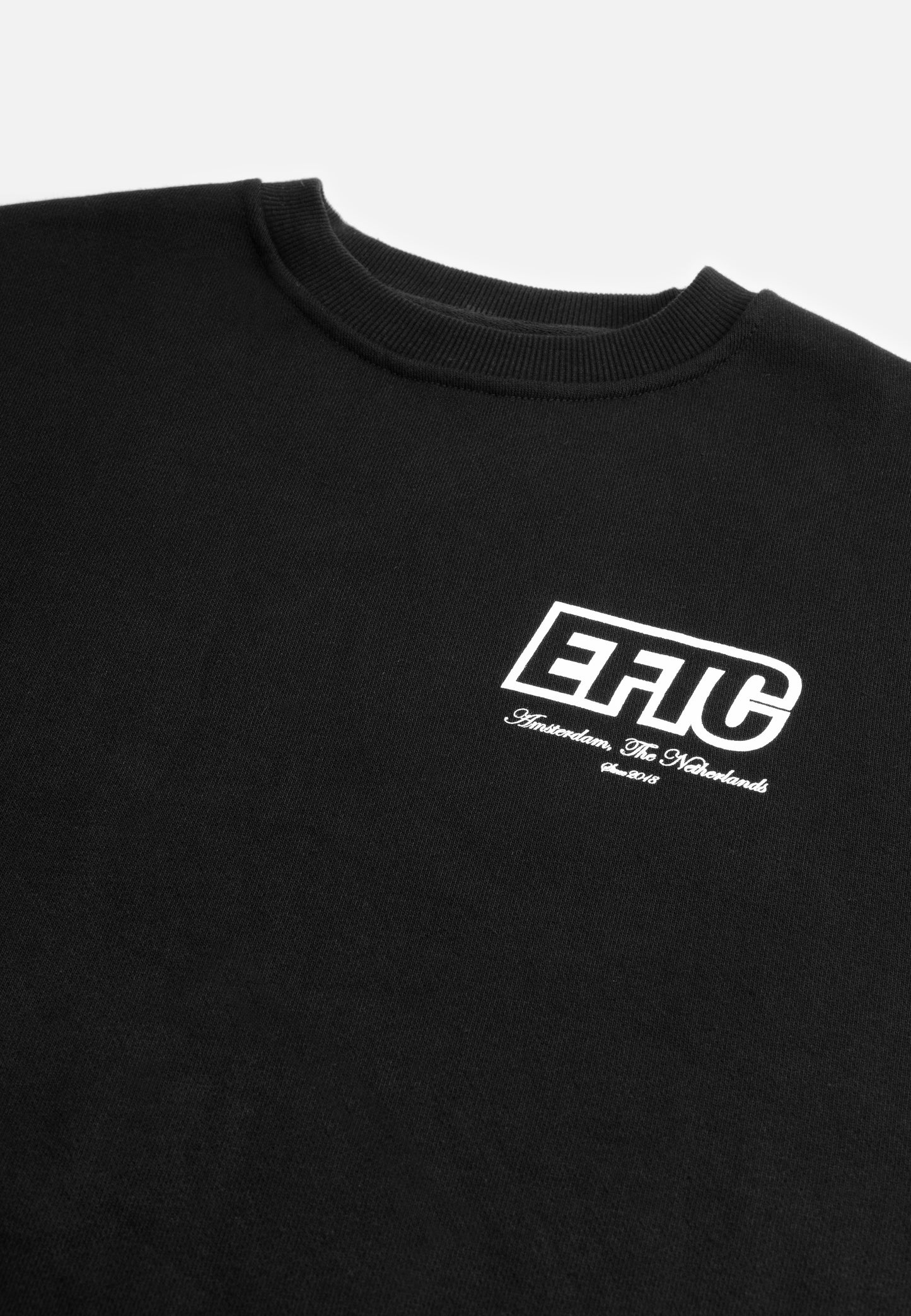Jet black EFTC sweater