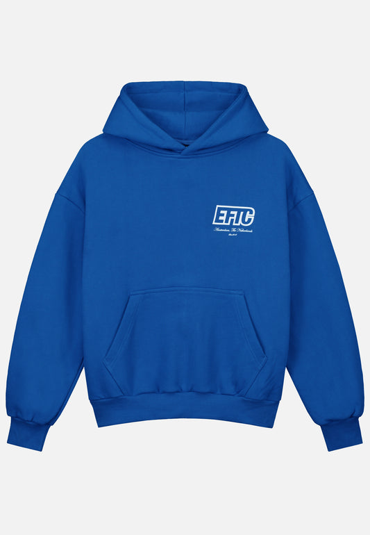 Cobalt blue EFTC hoodie