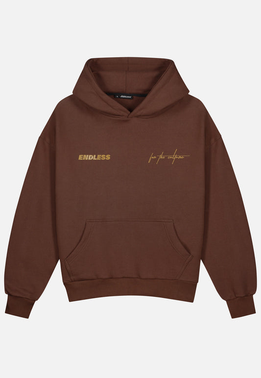 Penny brown signature hoodie